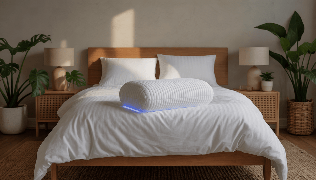 CloudSupport Cooling Pillow: No-Pressure Comfort & Cool Sleep