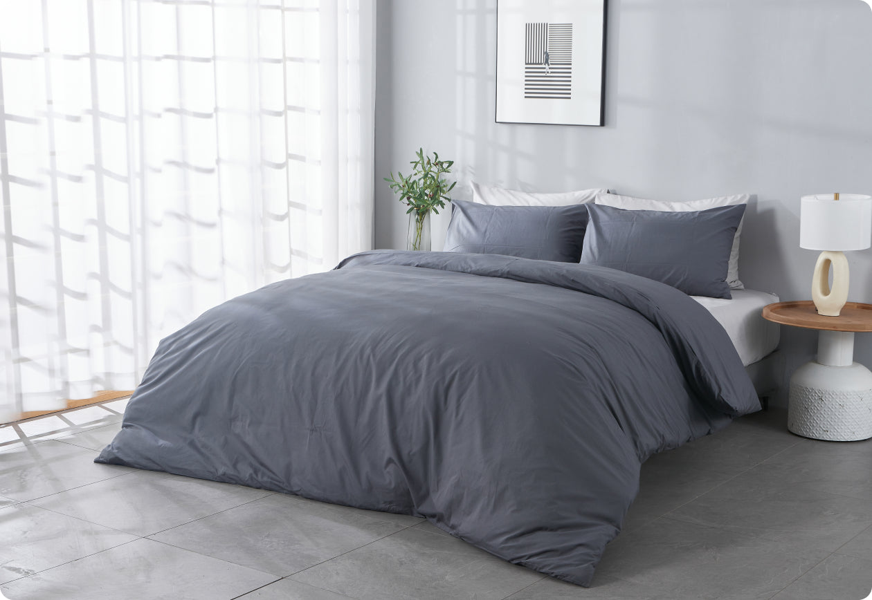 featured review onCrispCool Cotton Duvet Cover - Final Sale