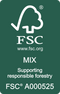 FSC responsibly sourced