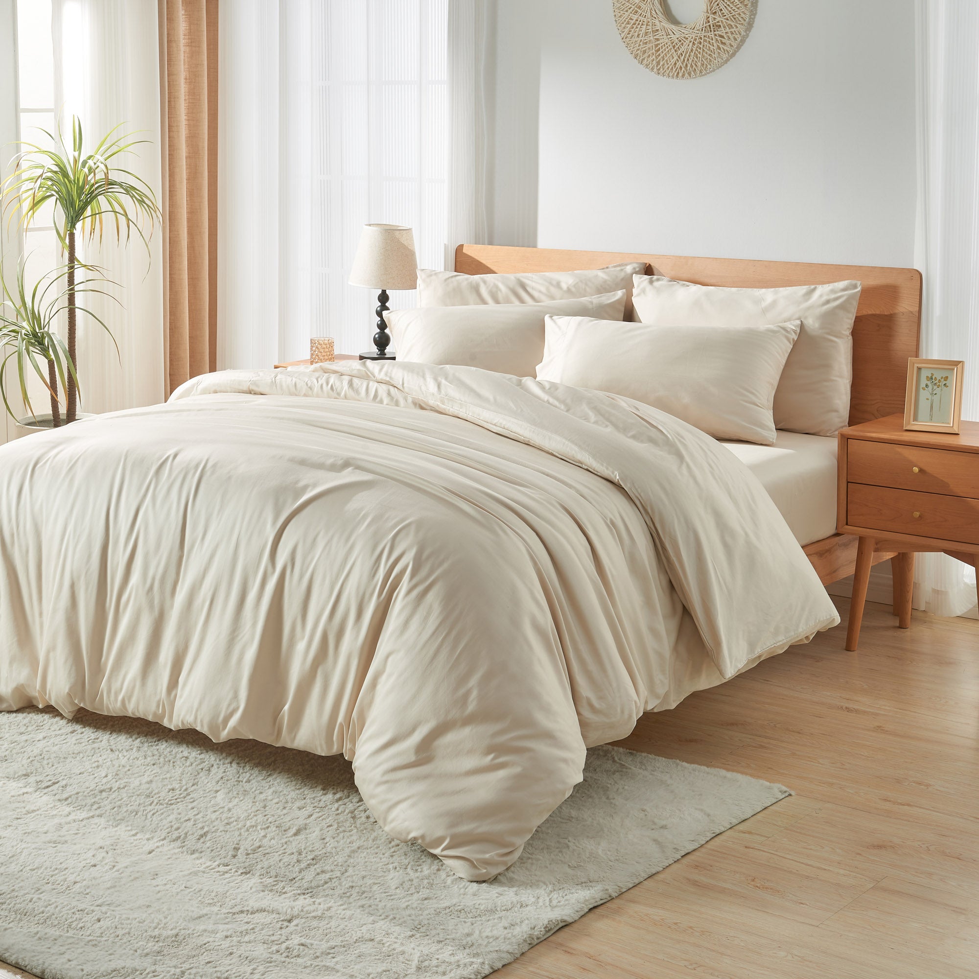 Sijo Cotton Duvet Cover - Thumbnail 2