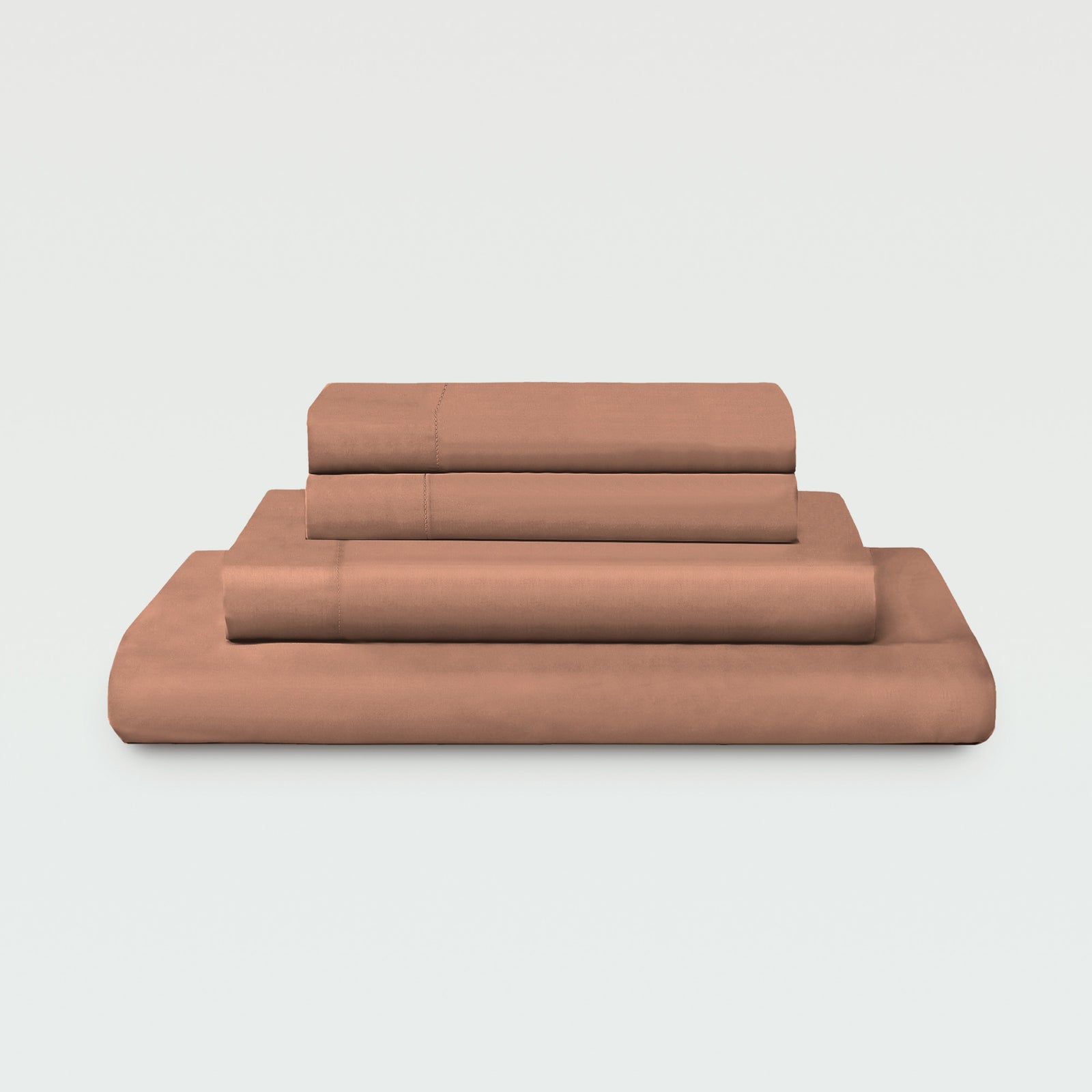 AiryWeight Eucalyptus Sheet Set-Clay Queen Size