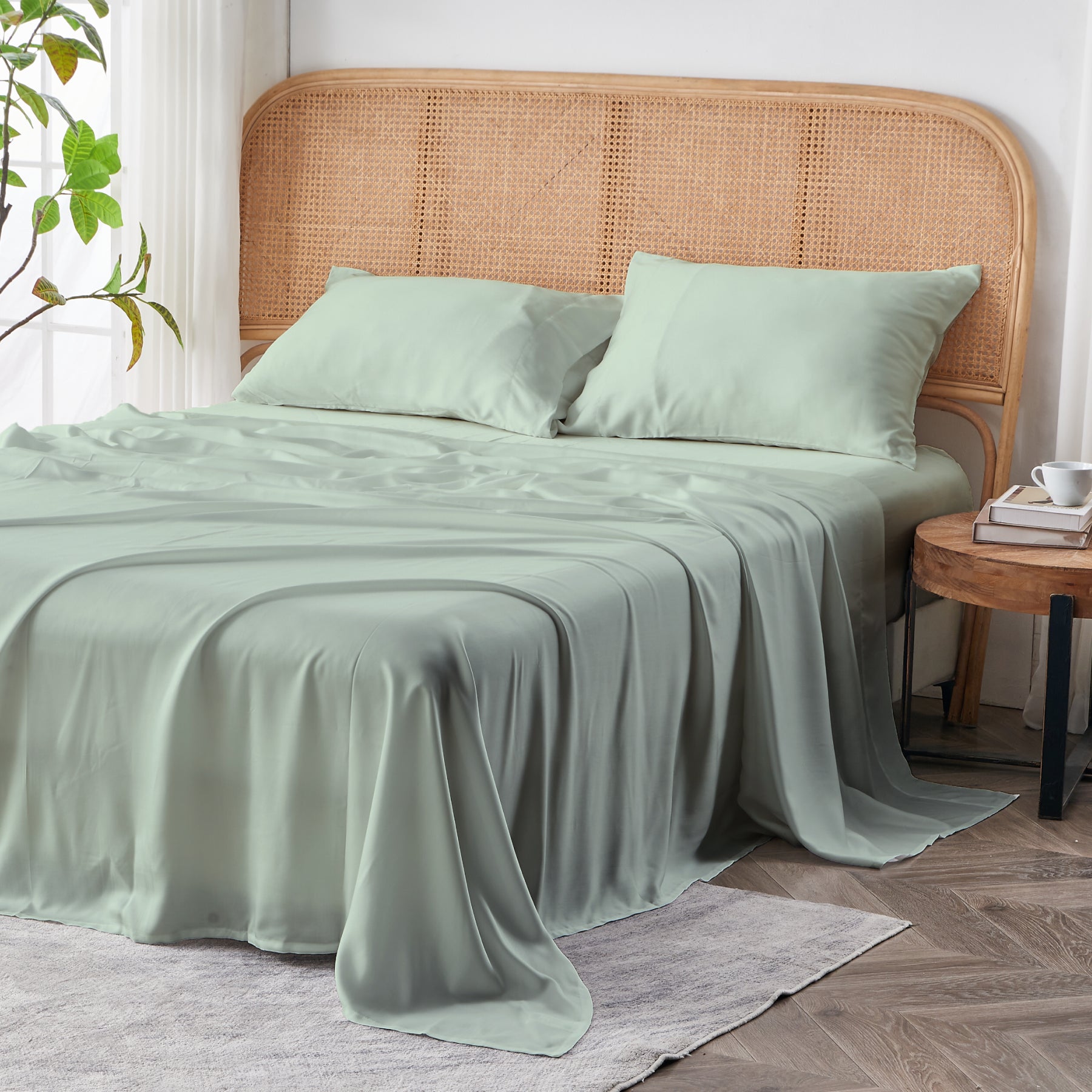 TENCEL Lyocell Cooling Eucalyptus Sheets Sijo