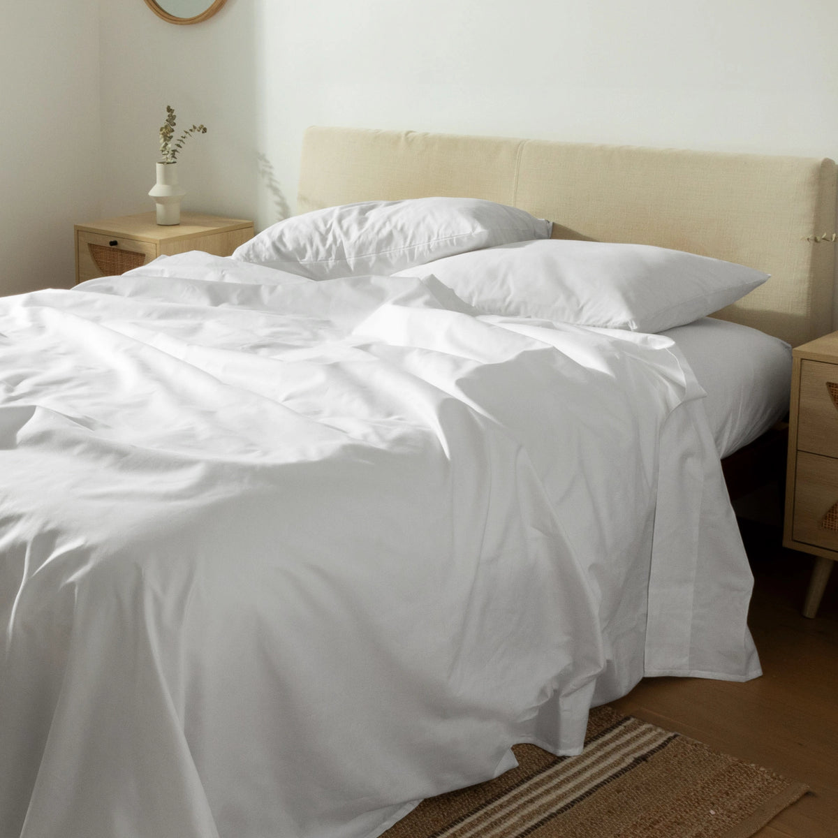 CrispCool Percale Cotton Sheet Set