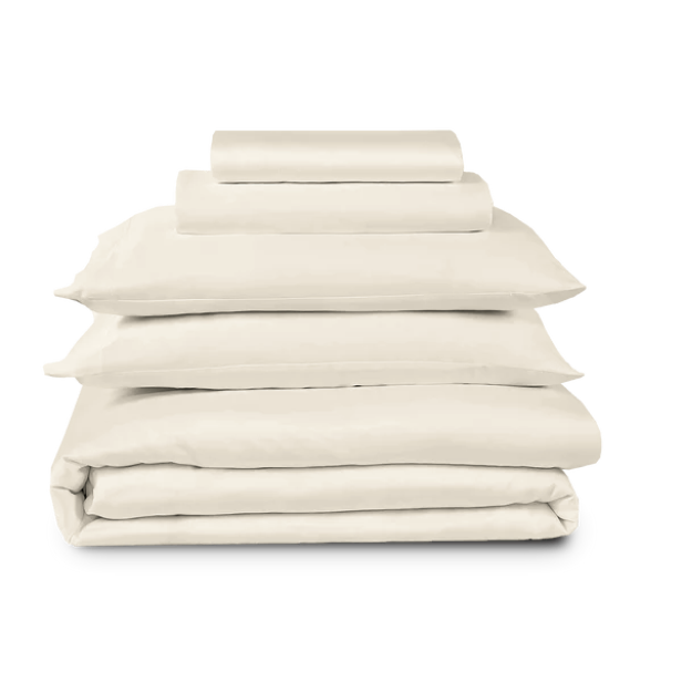 LuxeSoft Cotton Sheet Set, Organic Cotton Collection, LuxeSoft Organic Sateen Cotton Bedding
