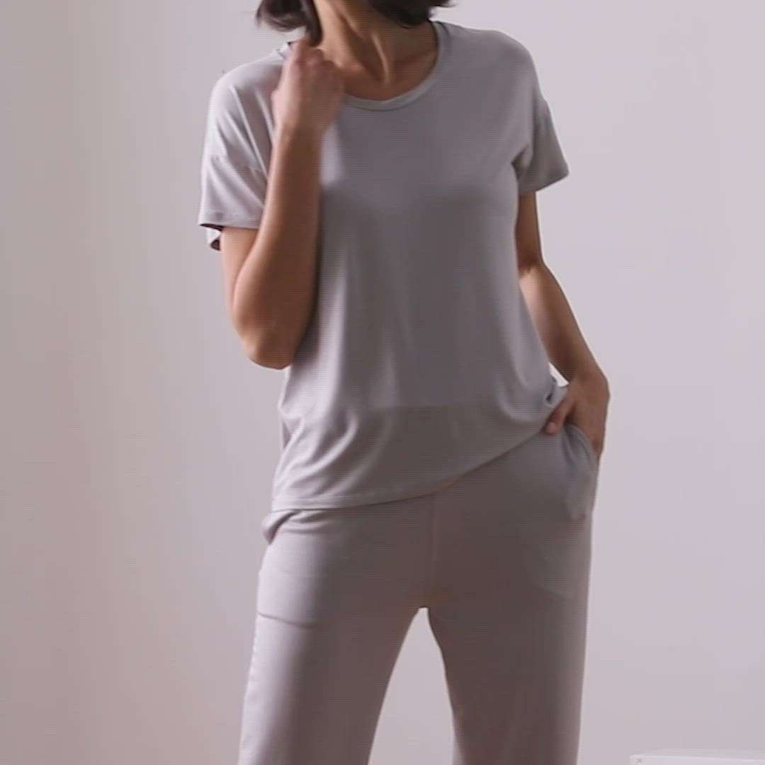 SoftStretch Cooling Women's Eucalyptus Short Sleeve Tee