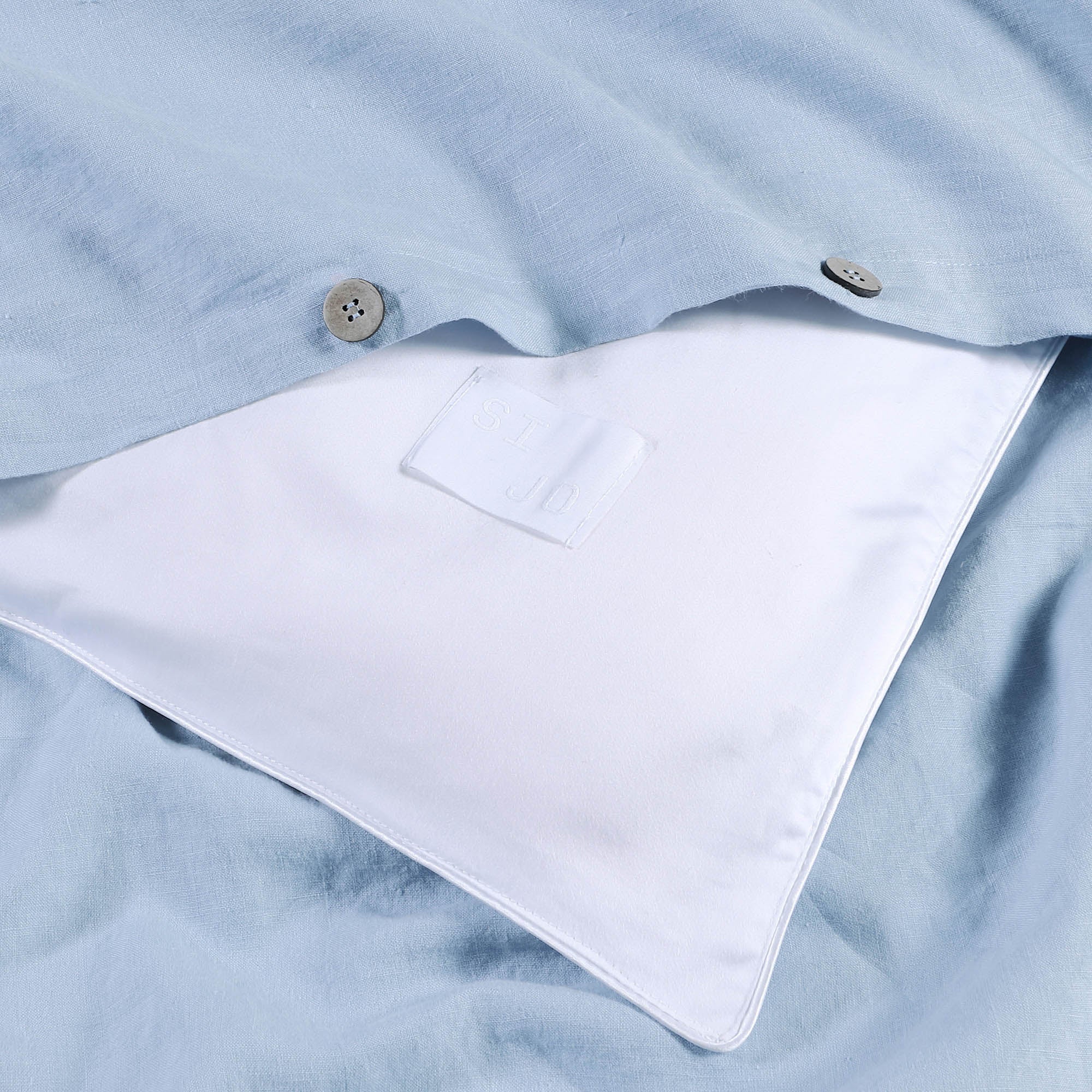 Sijo LuxeWeave Linen Duvet Cover - Thumbnail 5