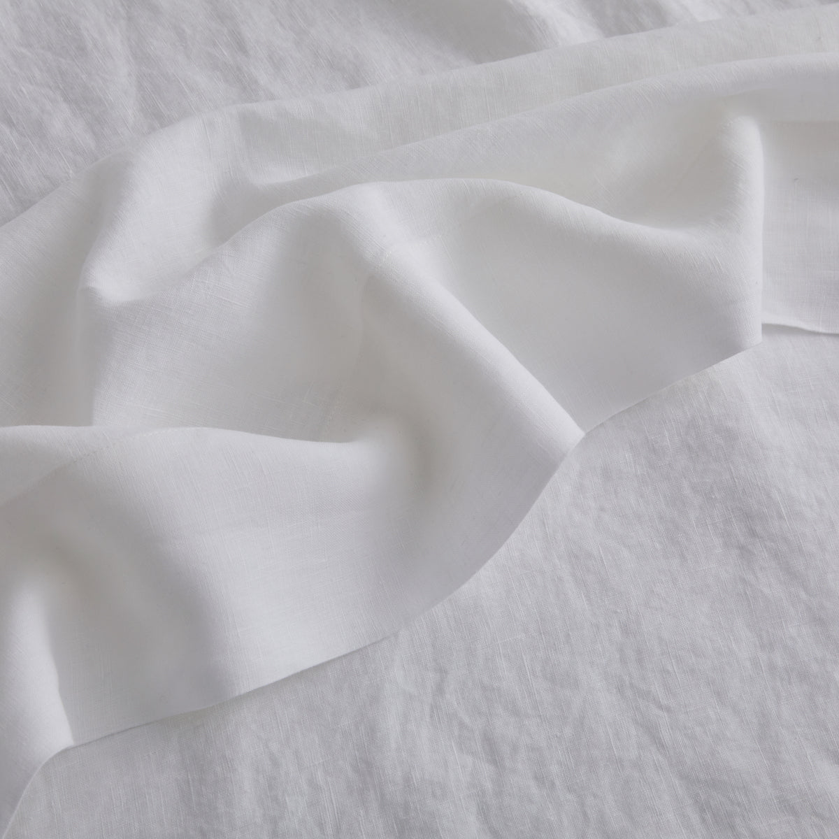 Sijo LuxeWeave Linen Flat Sheet - Thumbnail 3
