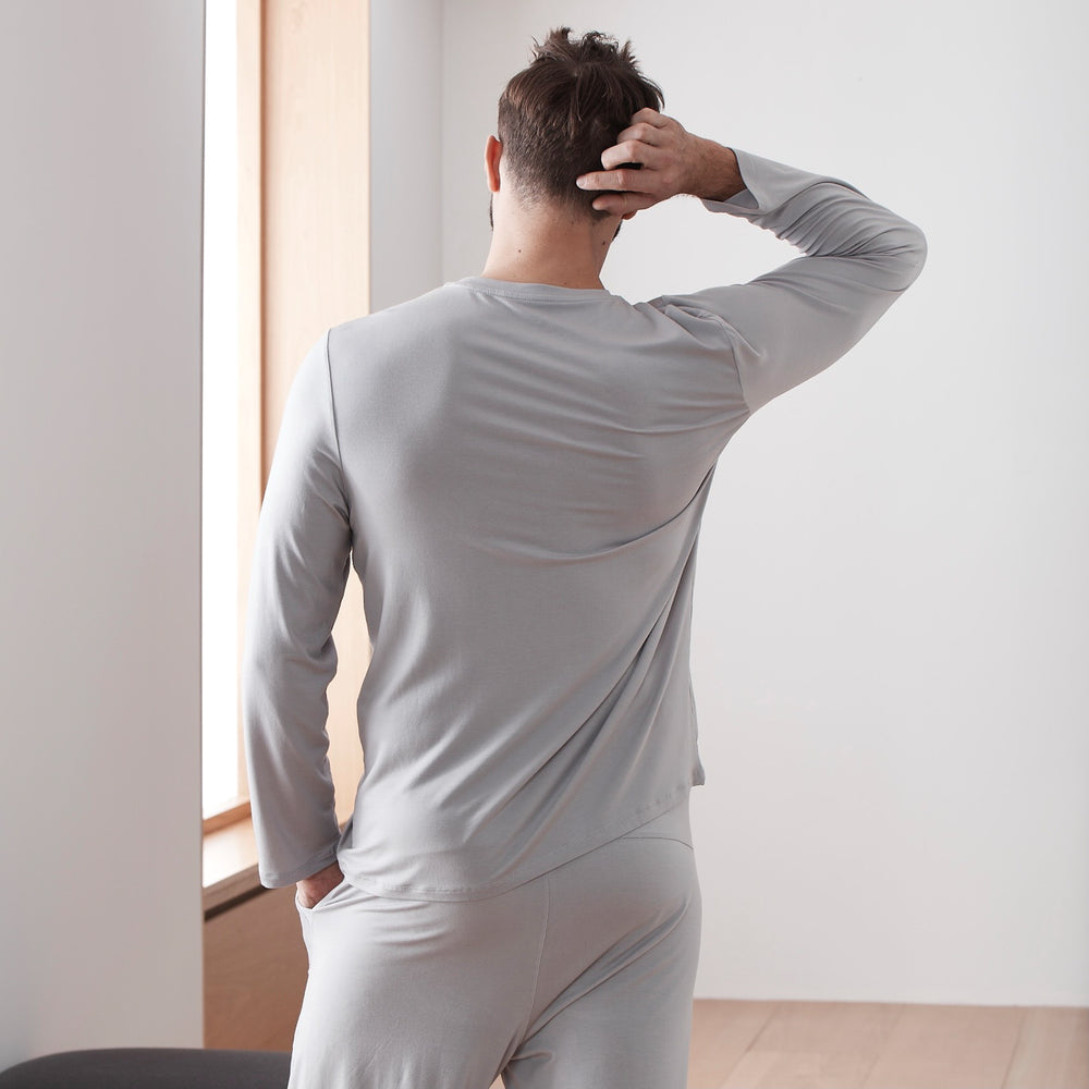 Best Men's Long Sleeve Sleep Shirt for Comfort - SIJO – Sijo