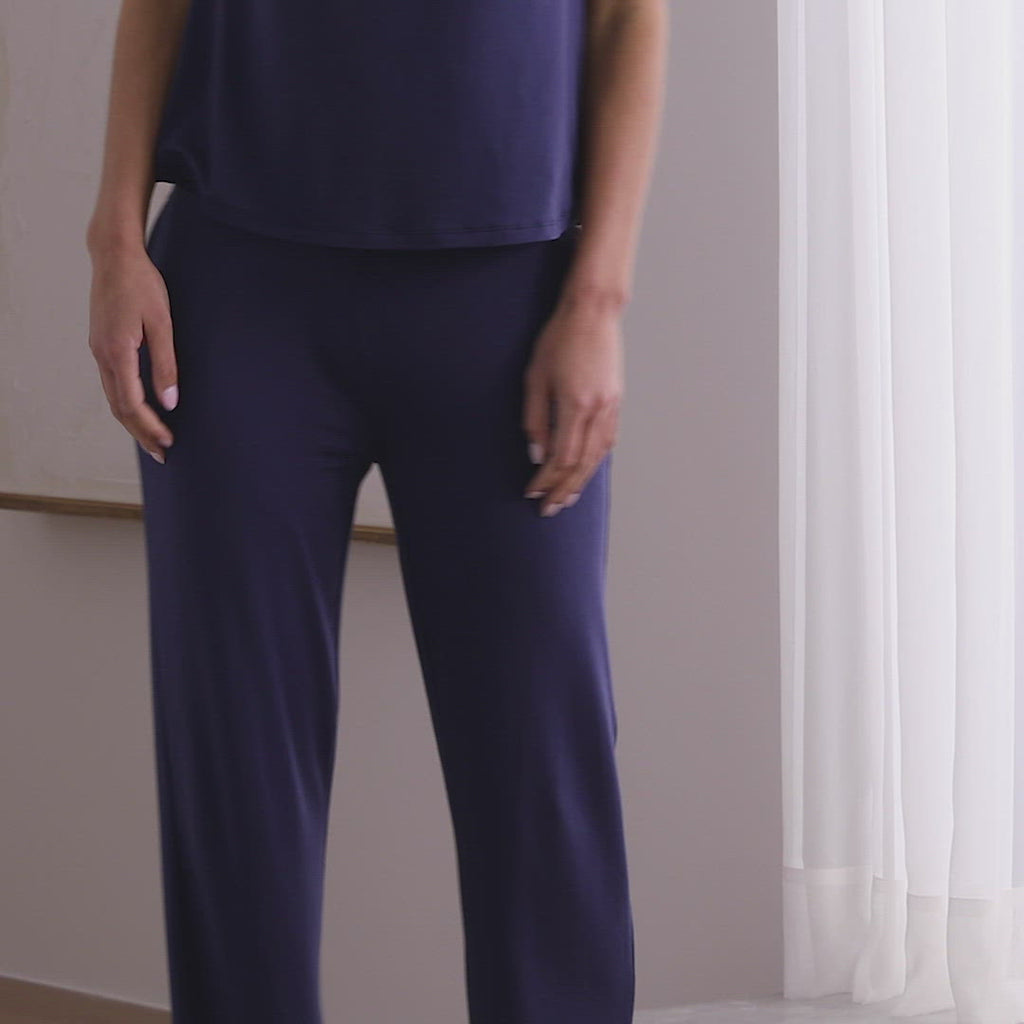 Shop Jaypore Women Beige Brown Modal Solid Ankle Length Regular Fit Pants  for Women Online 39574615