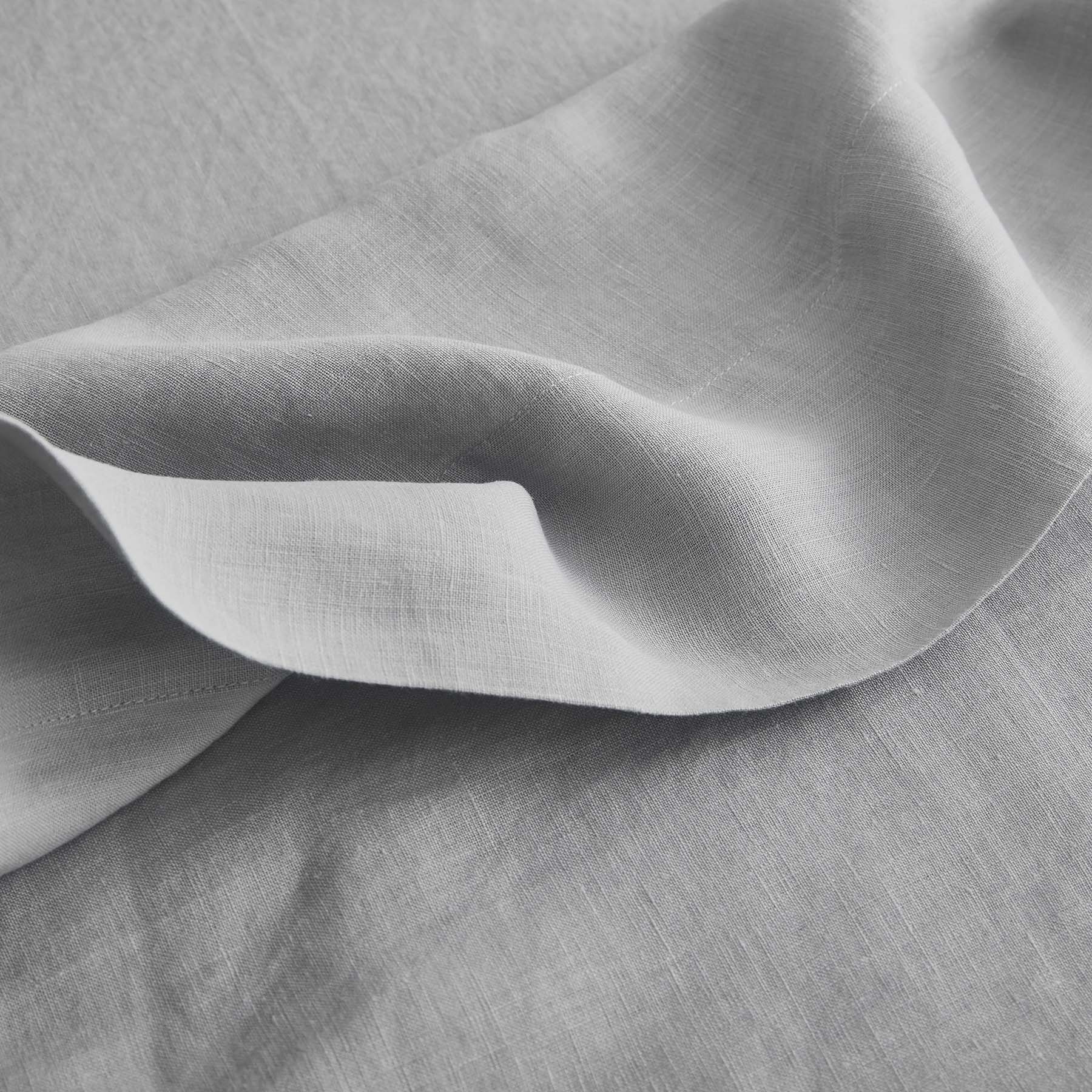 Sijo LuxeWeave Linen Flat Sheet - Thumbnail 4